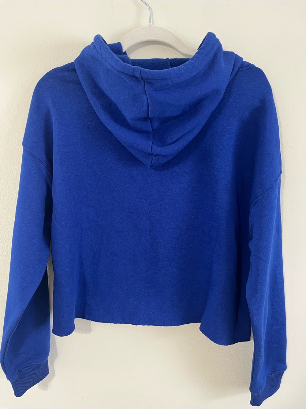 NWT New York Giants NFL Royal Blue Rhinestone Logo Hoodie - Picture 3 of 6